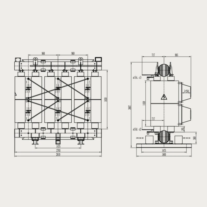 Three-phase dry-type transformers: the driving force for reliable operation in power systems