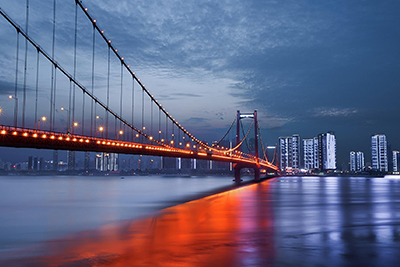 Wuhan Parrot Island Yangtze River Bridge-poxc.jpg