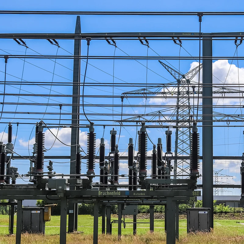 Wiring method of 110kV substation